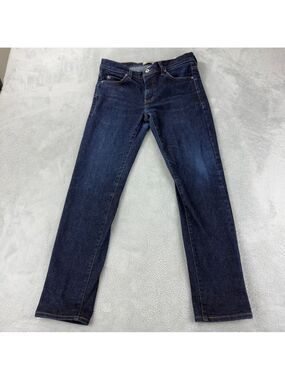 Naked and Famous Men's Super Guy Blue Comfort Indigo Raw Denim Jeans Size 31x29